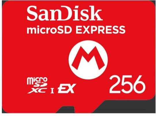 Sandisk Nintendo Switch 2 Mario Logo microSDXC 256GB - Image 3