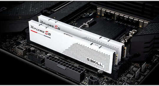 G.Skill Ripjaws S5 DDR5 64GB RAM με 2x32GB Modules και Ταχύτητα 5600 για Desktop F5-5600J3636D32GX2-RS5W - Image 4