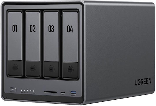Ugreen DXP4800 Plus NAS Tower με 4 θέσεις για HDD/SSD και 2 θύρες Ethernet - Image 5