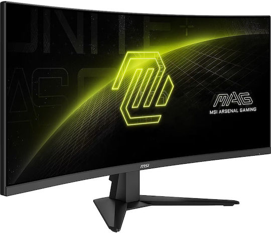 MSI MAG 346CQ Ultrawide VA HDR Curved Gaming Monitor 34" QHD 3440x1440 180Hz με Χρόνο Απόκρισης 1ms GTG - Image 2