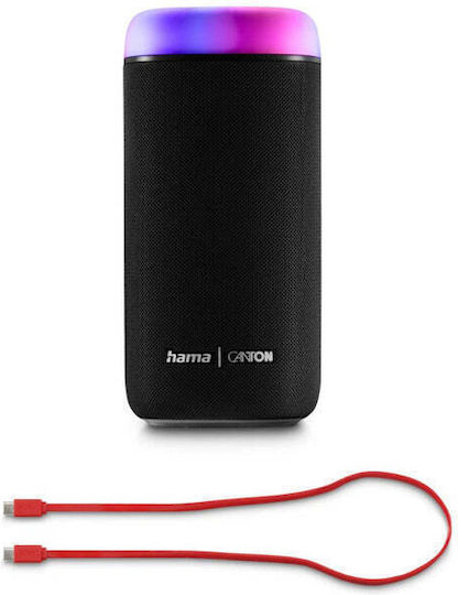 HAMA Canton Glow Pro Ηχείο Bluetooth με Διάρκεια Μπαταρίας έως 10 ώρες Μαύρο - Image 3