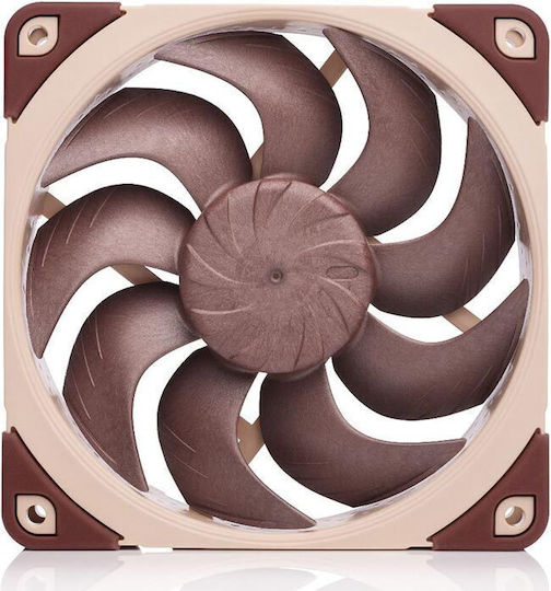 Noctua NF-A12x25 G2 Case Fan 120mm με Σύνδεση 4-Pin PWM Καφέ - Image 2