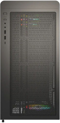 Montech XR Wood Gaming Midi Tower Κουτί Υπολογιστή με Πλαϊνό Παράθυρο και ARGB Φωτισμό Μαύρο - Image 7