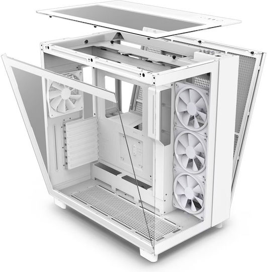 NZXT H9 Elite Gaming Midi Tower Κουτί Υπολογιστή Λευκό - Image 6