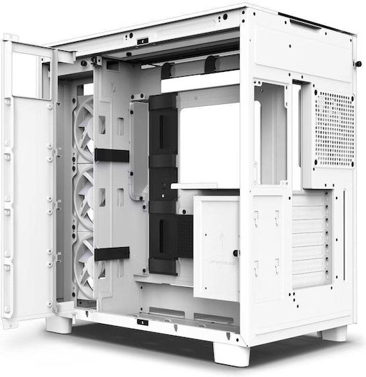 NZXT H9 Elite Gaming Midi Tower Κουτί Υπολογιστή Λευκό - Image 7