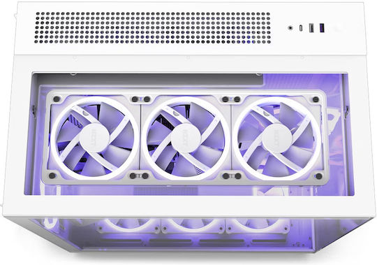 NZXT H9 Elite Gaming Midi Tower Κουτί Υπολογιστή Λευκό - Image 8