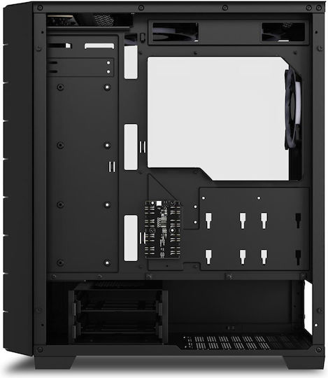 Sharkoon HEX Gaming Midi Tower Κουτί Υπολογιστή με Πλαϊνό Παράθυρο και RGB Φωτισμό Μαύρο - Image 6
