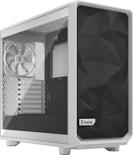 Fractal Design Meshify 2 Lite Midi Tower Κουτί Υπολογιστή με Πλαϊνό Παράθυρο White TG Clear Tint - Image 6