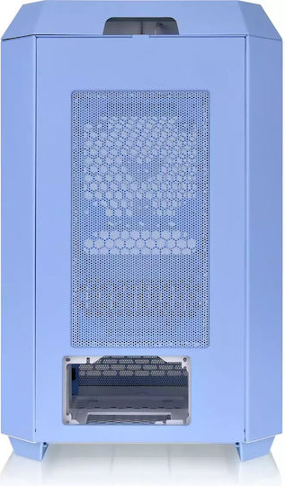 Thermaltake The Tower 300 Micro Tower Κουτί Υπολογιστή με Πλαϊνό Παράθυρο και RGB Φωτισμό Hydrangea Blue - Image 6