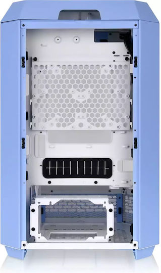 Thermaltake The Tower 300 Micro Tower Κουτί Υπολογιστή με Πλαϊνό Παράθυρο και RGB Φωτισμό Hydrangea Blue - Image 8