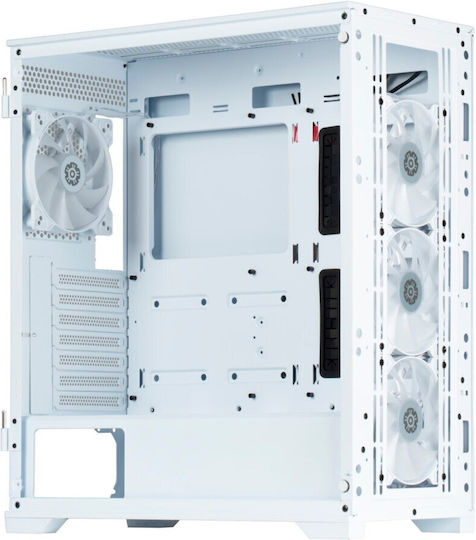 Enermax MarbleShell MS31 RGB Gaming Midi Tower Κουτί Υπολογιστή με Πλαϊνό Παράθυρο Λευκό - Image 6
