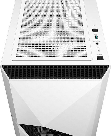 Deepcool Cyclops Midi Tower Κουτί Υπολογιστή με Πλαϊνό Παράθυρο Λευκό - Image 7