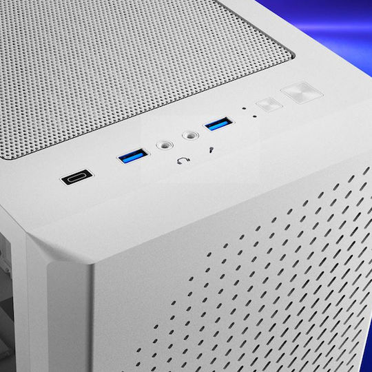 Sharkoon VS9 RGB Midi Tower Κουτί Υπολογιστή με Πλαϊνό Παράθυρο Λευκό - Image 11