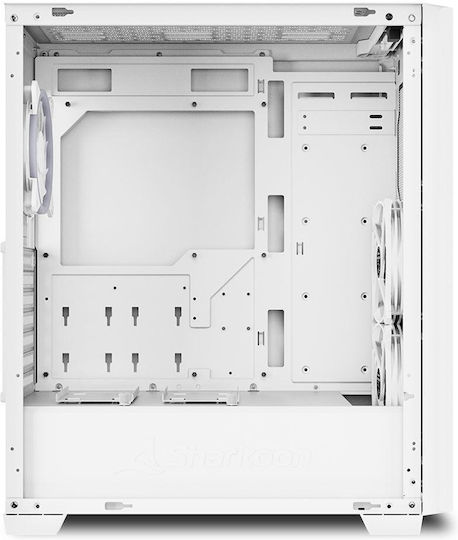 Sharkoon VS9 RGB Midi Tower Κουτί Υπολογιστή με Πλαϊνό Παράθυρο Λευκό - Image 12