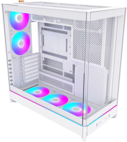 Montech HS02 PRO Gaming Midi Tower Κουτί Υπολογιστή με RGB Φωτισμό Λευκό - Image 8