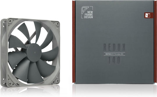 Noctua NF-P14s redux-900 Case Fan 140mm με Σύνδεση 3-Pin Γκρι - Image 7