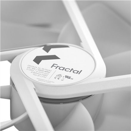 Fractal Design Prisma AL-18 Case Fan 180mm με ARGB Φωτισμό και Σύνδεση 4-Pin PWM Λευκό - Image 6