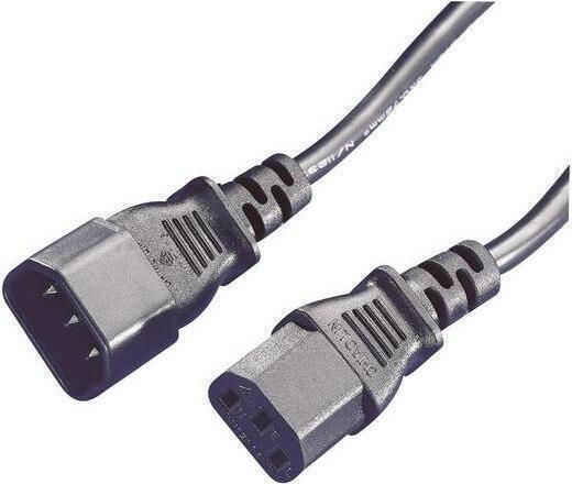 Digitus IEC C14 - IEC C13 Cable 1.2m Μαύρο AK-440201-012-S - Image 3