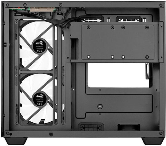 Aerocool Dryft Mini-BK-v2 Gaming Mini Tower Κουτί Υπολογιστή Μαύρο - Image 6