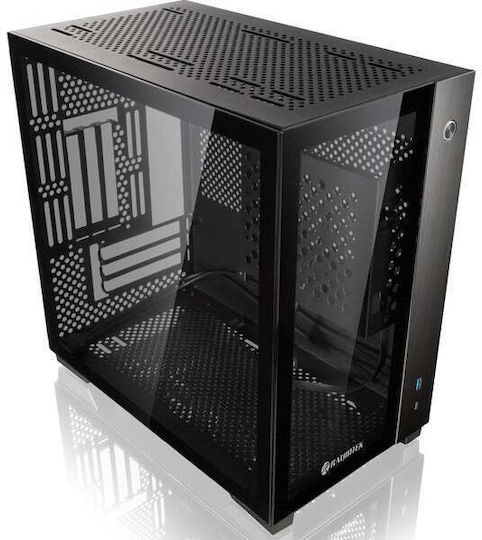 Raijintek Paean Mini Gaming Mini Tower Κουτί Υπολογιστή με Πλαϊνό Παράθυρο Μαύρο - Image 7