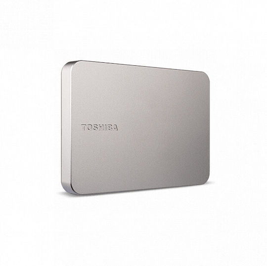 Toshiba Canvio Flex USB 3.2 Εξωτερικός HDD 4TB 2.5" Ασημί - Image 2