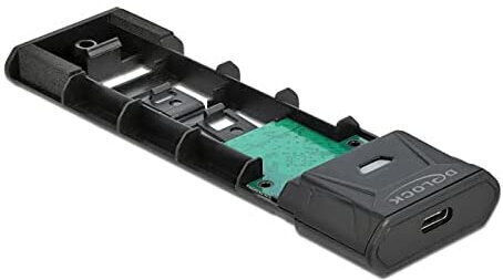 DeLock Θήκη για Σκληρό Δίσκο M.2 PCI Express / SATA III με σύνδεση Type-C σε Γκρι χρώμα 42638 - Image 4