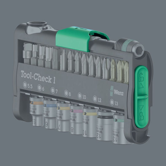 Wera Tool-check 1 Καστάνια με Καρυδάκια - Image 8