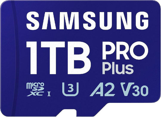 Samsung Pro Plus SDXC 1.0TB Class 10 UHS-I με αντάπτορα