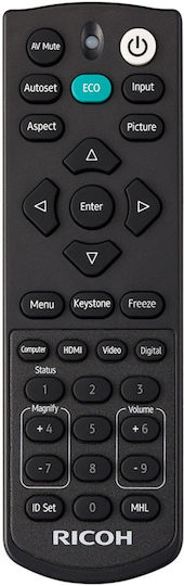Ricoh PJ WUL5860 432482 Mini Projector DLP Full HD Laser με Ενσωματωμένα Ηχεία - Image 8