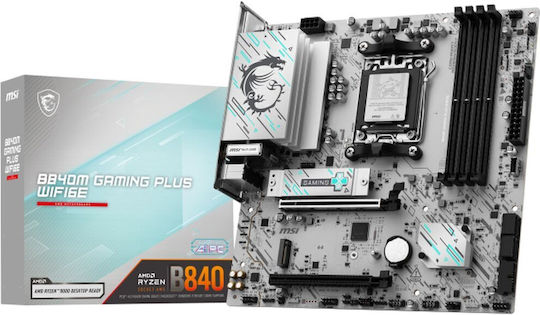 MSI B840M Gaming Plus WIFI6E Motherboard Micro ATX με AMD AM5 Socket 7E77-003R - Image 11