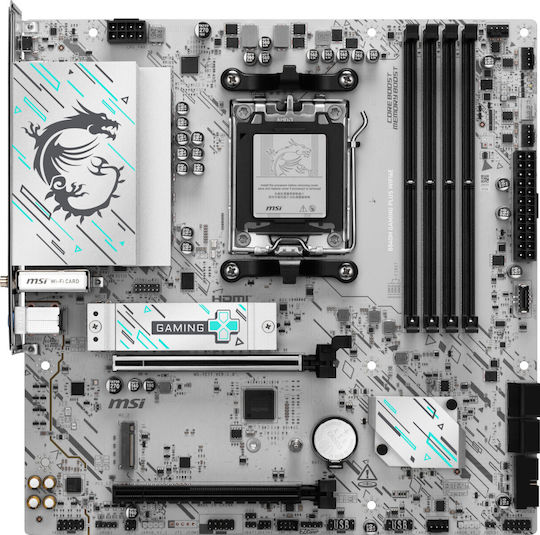MSI B840M Gaming Plus WIFI6E Motherboard Micro ATX με AMD AM5 Socket 7E77-003R - Image 5