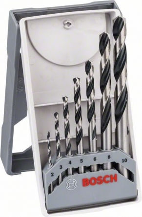 Bosch HSS Twist Drill Set PointTeQ Σετ 6 Διαμαντοτρύπανα HSS με Κυλινδρικό Στέλεχος για Μέταλλο 2608577346 - Image 4