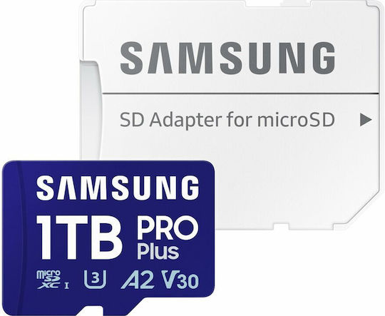 Samsung Pro Plus SDXC 1.0TB Class 10 UHS-I με αντάπτορα - Image 2