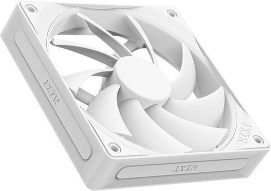 NZXT F120Q Case Fan με Λευκό Φωτισμό και Σύνδεση 4-Pin PWM Λευκό - Image 5