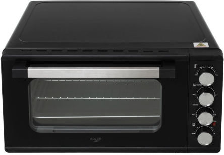 Adler AD 6030 Ηλεκτρικό Φουρνάκι 42lt Χωρίς Εστίες με Αέρα Μαύρο - Image 10