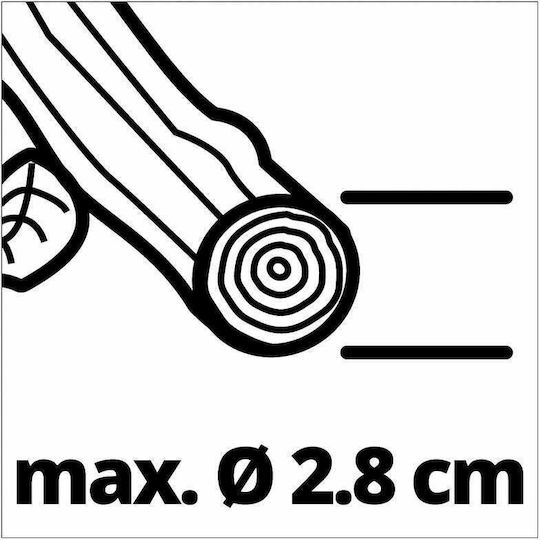 Einhell GP-LS 18/28 Li Ψαλίδι Κλαδέματος Μπαταρίας 18V Solo με Μέγιστη Διάμετρο Κοπής 28mm - Image 6