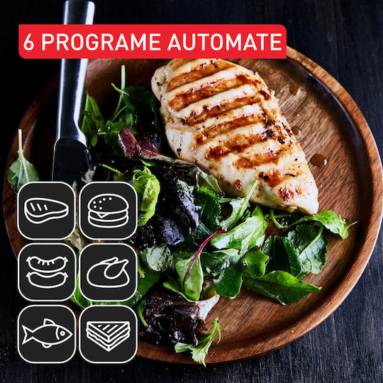 Tefal OptiGrill+ Τοστιέρα για 2 Τοστ 2000W Μαύρη - Image 9