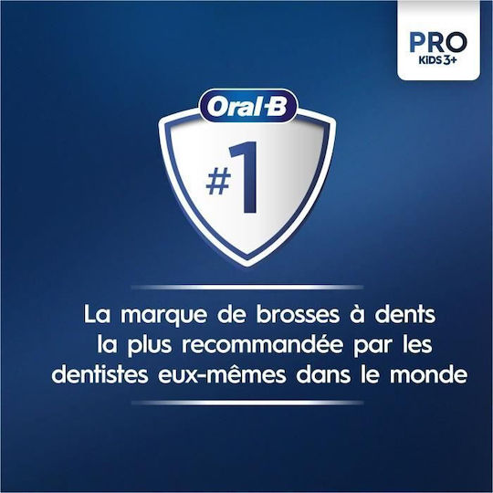 Oral-B Spiderman Ηλεκτρική Οδοντόβουρτσα για 3+ Χρονών Μπλε - Image 4