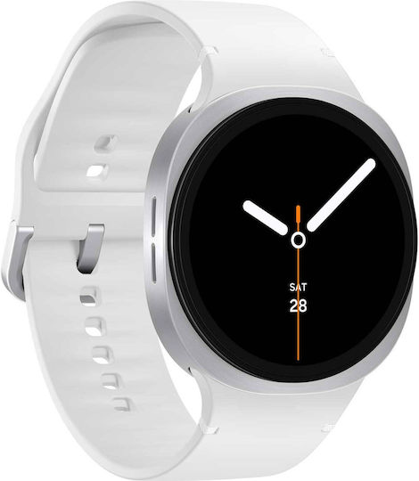Samsung Galaxy Watch8 Aluminium 44mm Αδιάβροχο με Παλμογράφο (Ασημί) - Image 4