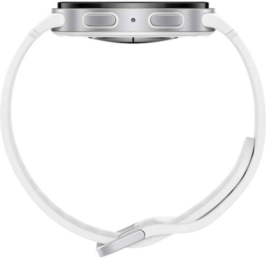 Samsung Galaxy Watch8 Aluminium 44mm Αδιάβροχο με Παλμογράφο (Ασημί) - Image 5