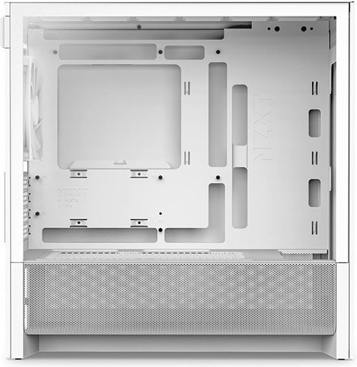 NZXT H3 Flow Mini Tower Κουτί Υπολογιστή με Πλαϊνό Παράθυρο Λευκό - Image 6