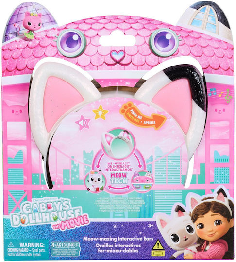 Spin Master Gabby's Dollhouse Meow-mazing Interactive Ears για 3+ Ετών 16.5εκ. 6074336