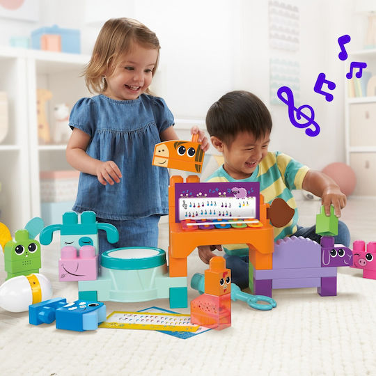 Mega Bloks Τουβλάκια Musical Farm Band για 1+ Έτους 40τμχ HPB46 - Image 8