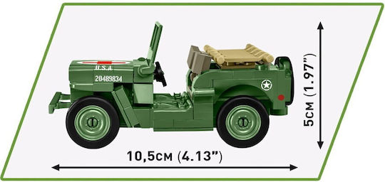Cobi Τουβλάκια Medical Willys MB για 6+ Ετών 130τμχ - Image 7