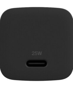 Alternative view of Belkin Φορτιστής με Θύρα USB-C και Καλώδιο USB-C - USB-C 25W Power Delivery Μαύρος (Boost Charge)