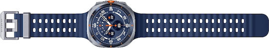 Samsung Galaxy Watch Ultra (2025) Titanium 47mm Αδιάβροχο με eSIM και Παλμογράφο (Μπλε) - Image 7