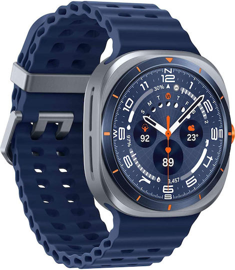 Samsung Galaxy Watch Ultra (2025) Titanium 47mm Αδιάβροχο με eSIM και Παλμογράφο (Μπλε) - Image 5