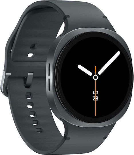 Samsung Galaxy Watch8 LTE Aluminium 40mm Αδιάβροχο με eSIM και Παλμογράφο (Dark Gray) - Image 5