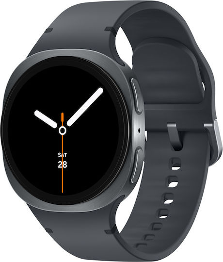 Samsung Galaxy Watch8 LTE Aluminium 40mm Αδιάβροχο με eSIM και Παλμογράφο (Dark Gray) - Image 2