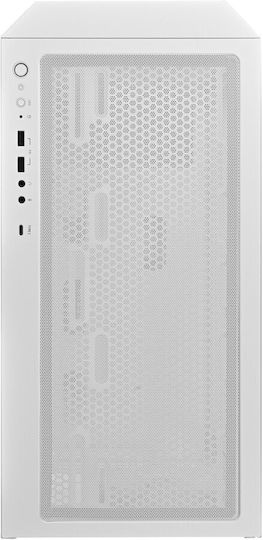 Silverstone Fara 514X Midi Tower Κουτί Υπολογιστή με Πλαϊνό Παράθυρο Λευκό - Image 4